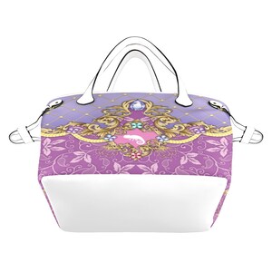 Rapunzel Ornate Pascal Hard Canvas Tote Bag Disneybound Disneyland ...