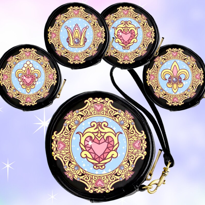 lolita bag mahou shoujo Anime Princess Jewels Wrist Bags Coin Purses sailor moon heart anime princess gift gift for lolita