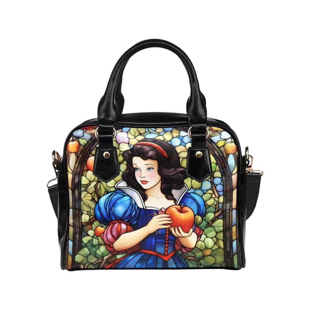 白雪姫ステンドグラス クロスボディ ドームバッグ | ディズニー