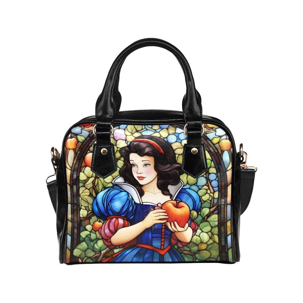白雪姫ステンドグラス クロスボディ ドームバッグ | ディズニー