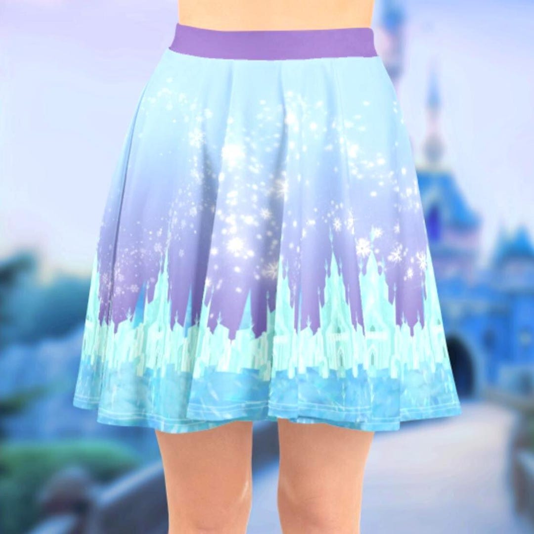 Elsa Frozen 2 Skater Skirt | Rundisney Disney World Bound Running