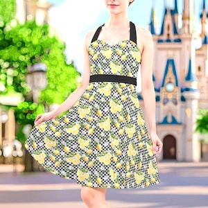 Lemon Halter Dress - Etsy