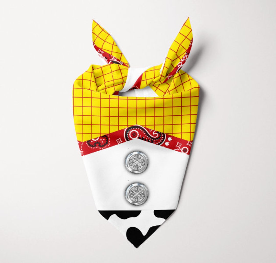 Cowgirl Jessie Scarf Dog Bandana Toy Story Scarf Bandana, Disney Scarf