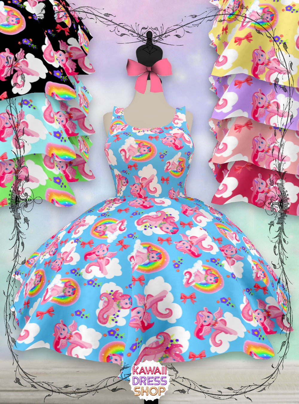 rainbows plus size dresses