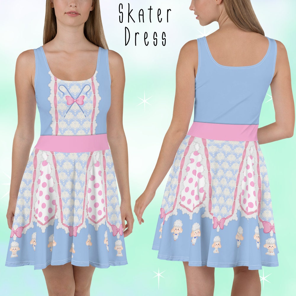 Bo Peep Dress XS-3XL Plus Size Lolita Disneybound Disney Toy | Etsy Ireland