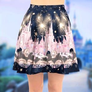 Princess Castle Masquerade Skater Skirt | rundisney disney world bound running disneyland cosplay costume activewear cruise
