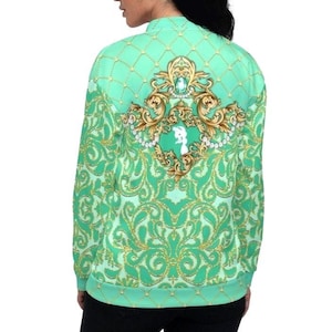 Jasmine Ornate Bomber Jacket | disneybounding disney world disneyland parks aladdin rundisney cosplay costume outfit