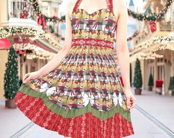 plus size disney christmas dress Disney Mickey Mouse & Minnie Mouse Tropical Dress Plus Size (Exclusive)
