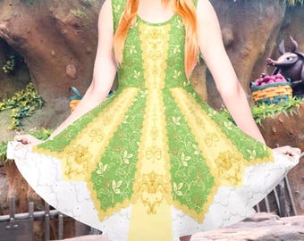 open lace back dress Amazon.com: Women's Plus Size Disney Princess & The Frog Charlotte La Bouff Costume  Dress