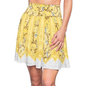 Dream Banquet Snow White Soft Jersey Skater Skirt | disney world disneyland cottagecore princesscore womens skirt cosplay costume clothes