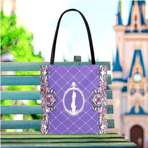 Rapunzel Soft Canvas Tote Bag | disney tangled princess rapunzel backpack shoulder tote bag handbag purse gift cosplay costume