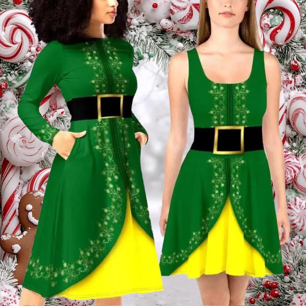 Plus Size Christmas Elf Costume