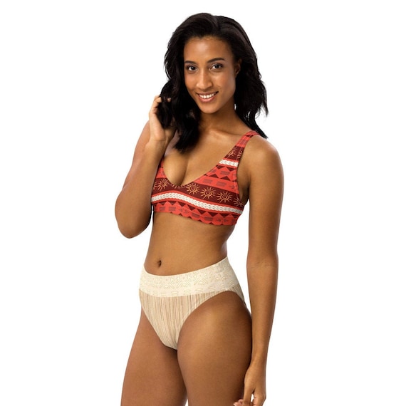 Moana Bikini Swimsuit XS-3XL Disneybound Disney Bound - Etsy