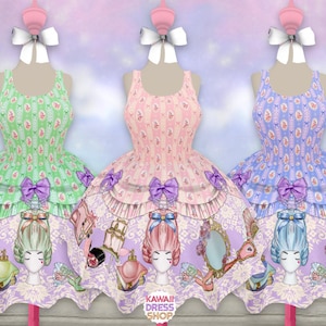 Versailles Vanity Dress XS-3XL | sweet hime lolita marie antoinette rococo cosplay costume dress outfit jsk