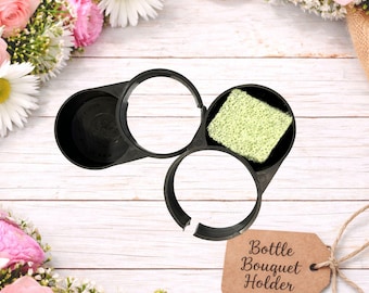 Bottle Bouquet Clip: Wedding Centerpiece Floral Arranging