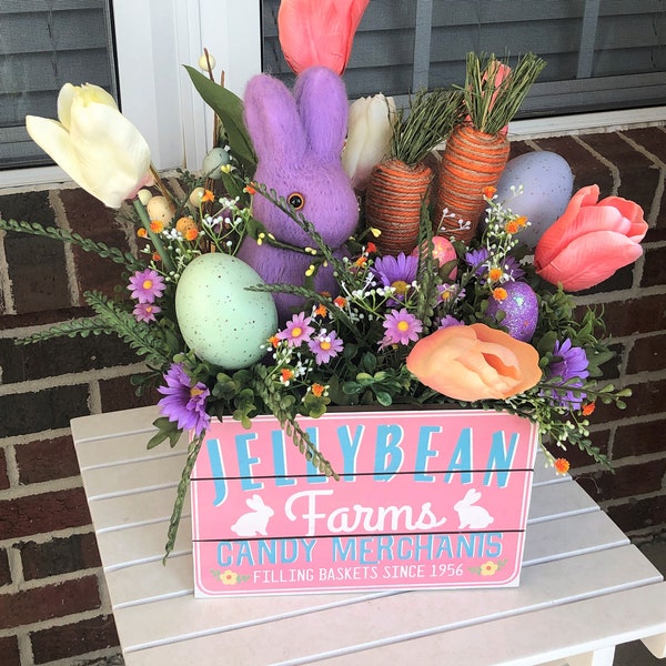 Easter Centerpiece for Table Etsy