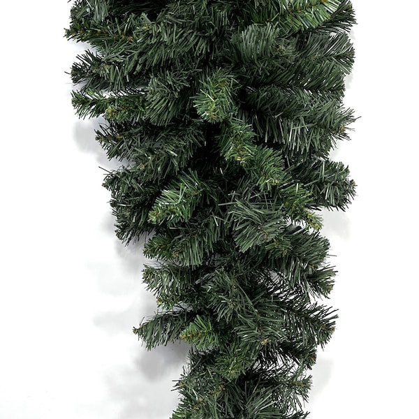 24" Valley Pine Artificial Teardrop Swag, Swag Wreath Base, Evergreen Swag, Christmas Swag, Wreath Frames, Door Swag Base, 75 Tips, CVTD024