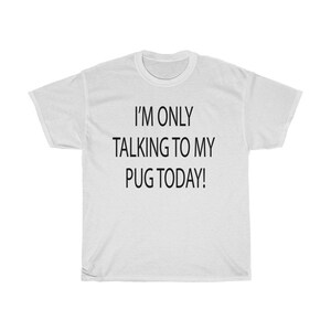 Pug Unisex Heavy Cotton Tee