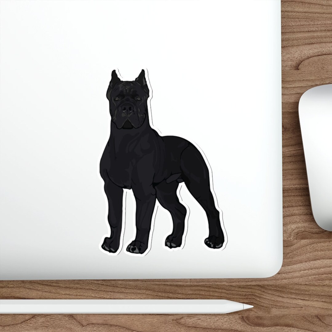 Cane Corso Die-cut Stickers, Water Resistant Vinyl, 5 Sizes, Matte ...