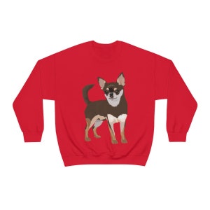 Chihuahua Unisex Heavy Blend Crewneck Sweatshirt, Cotton, Polyester, Loose Fit, S - 5XL, 12 Colors, Made in the USA!!