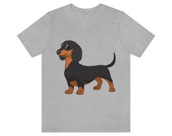 Dachshund  Unisex Jersey Short Sleeve Tee