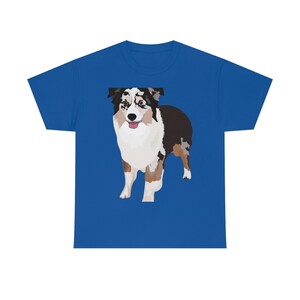 Miniature American Shepherd Unisex Heavy Cotton Tee, S - 5XL, 12 Colors, 100% Cotton, Free Shipping, Made In Usa!!
