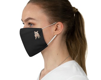 French Bulldog Fabric Face Mask