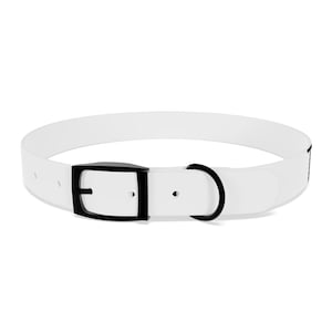 Personalized Dog Collar, Odor Resistant, Stain Resistant, Hypoallergenic, 4 Sizes, Waterproof, 4 Buckle Options, FREE Shipping, Made in USA!