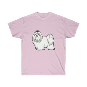 Maltese Unisex Ultra Cotton Tee, S - 3XL, 15 Colors, 100% Cotton, Medium Fabric, Free Shipping, Made In Usa!!