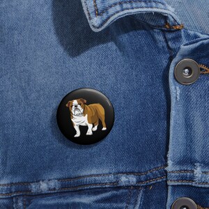 Bulldog Custom Pin Knoppen