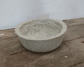 Papercrete Bowl | outer radius = 24 cm | height = 8,5 cm