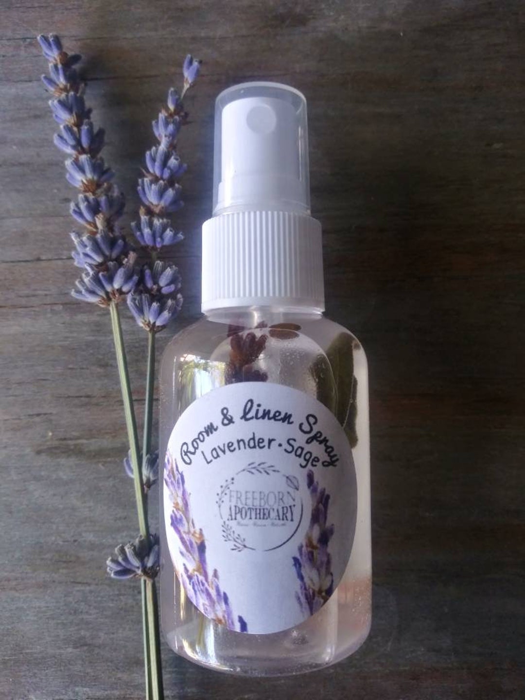 Lavender Room & Linen Spray Natural Air Freshener Air Mist Mood Mist