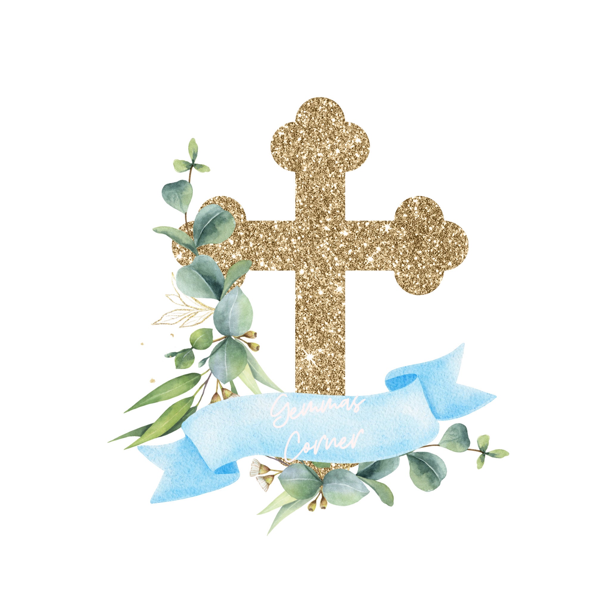 Imágenes Prediseñadas De Cruz De Bautizo