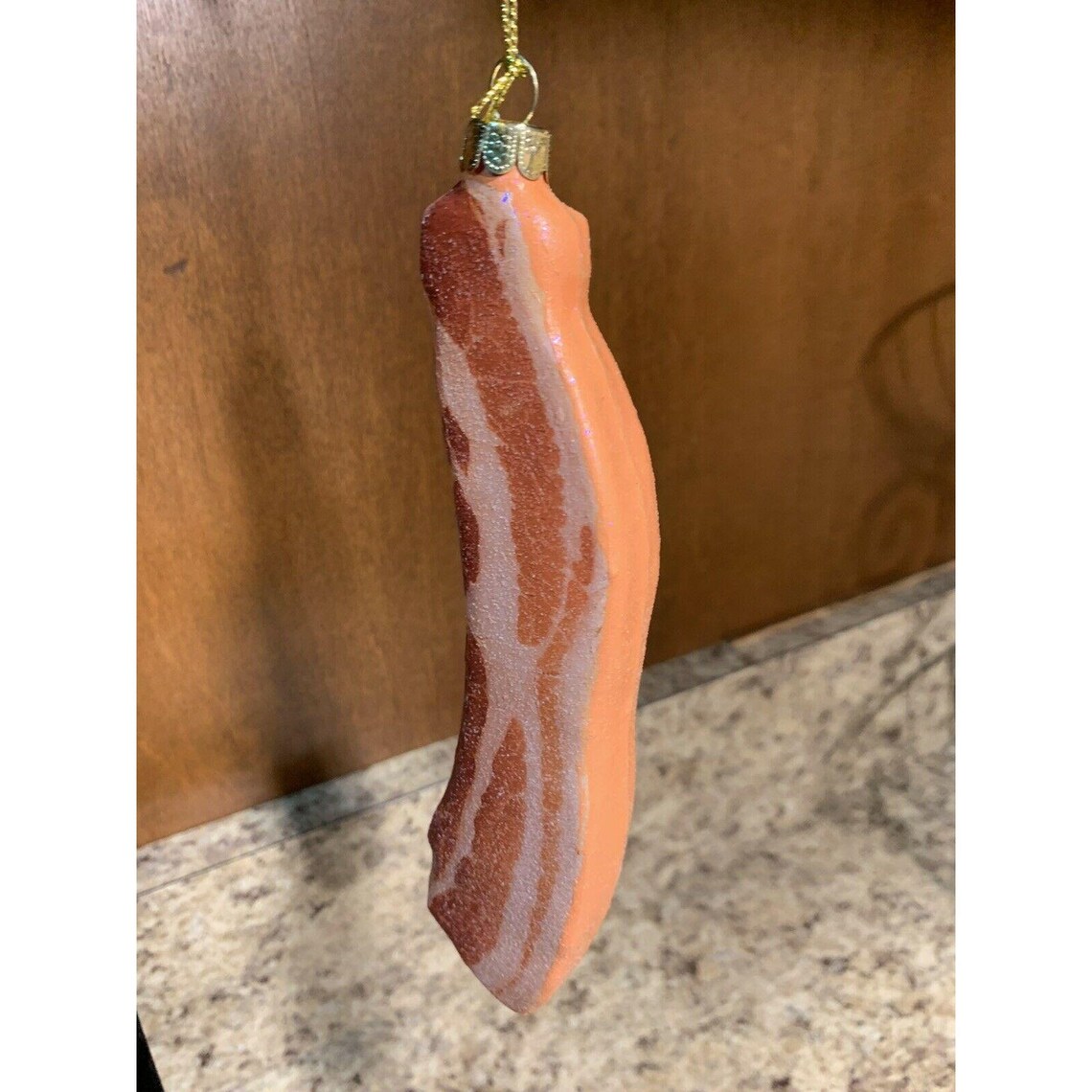 Bacon Christmas Ornament 