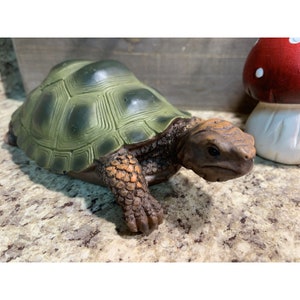 Terrapin 6.5&quot; Garden Turtle Figurine Reptile Garden Turtle Crawling Turtle S16