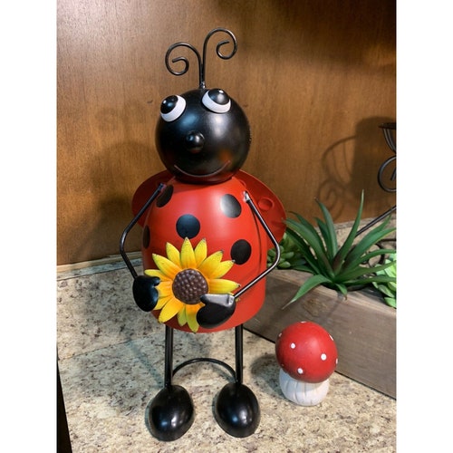 Metal Insect Decorations,inside or outside ladybug frog ant butterfly new 