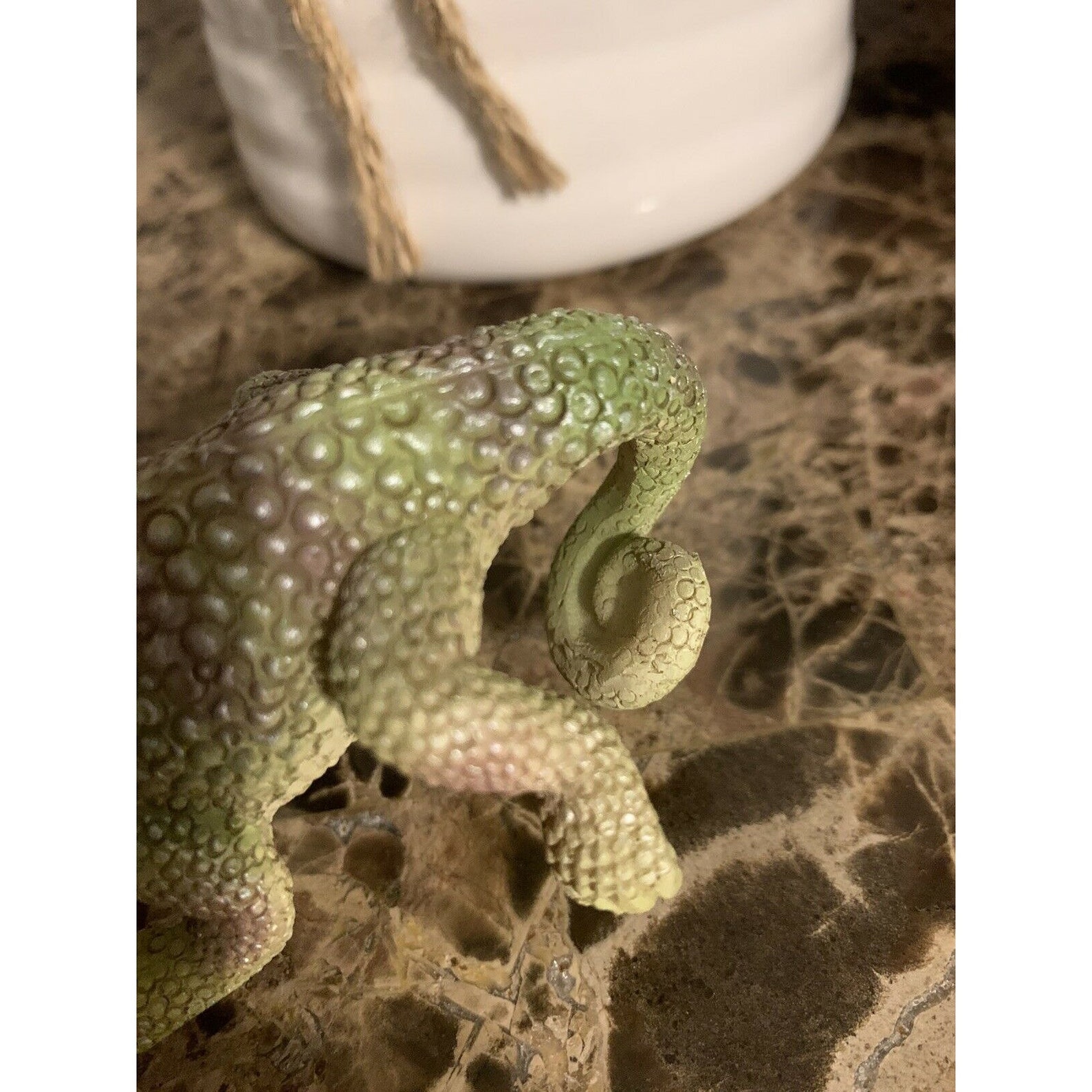 Green Chameleon Lizard Pot Perch Flower Pot Hugger Hanger Etsy