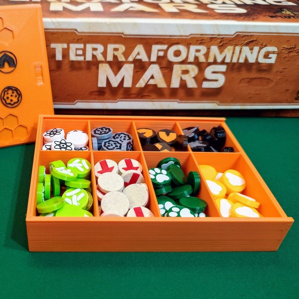 147 Terraforming Mars 3D Resources | 3D tokens Terraforming Mars