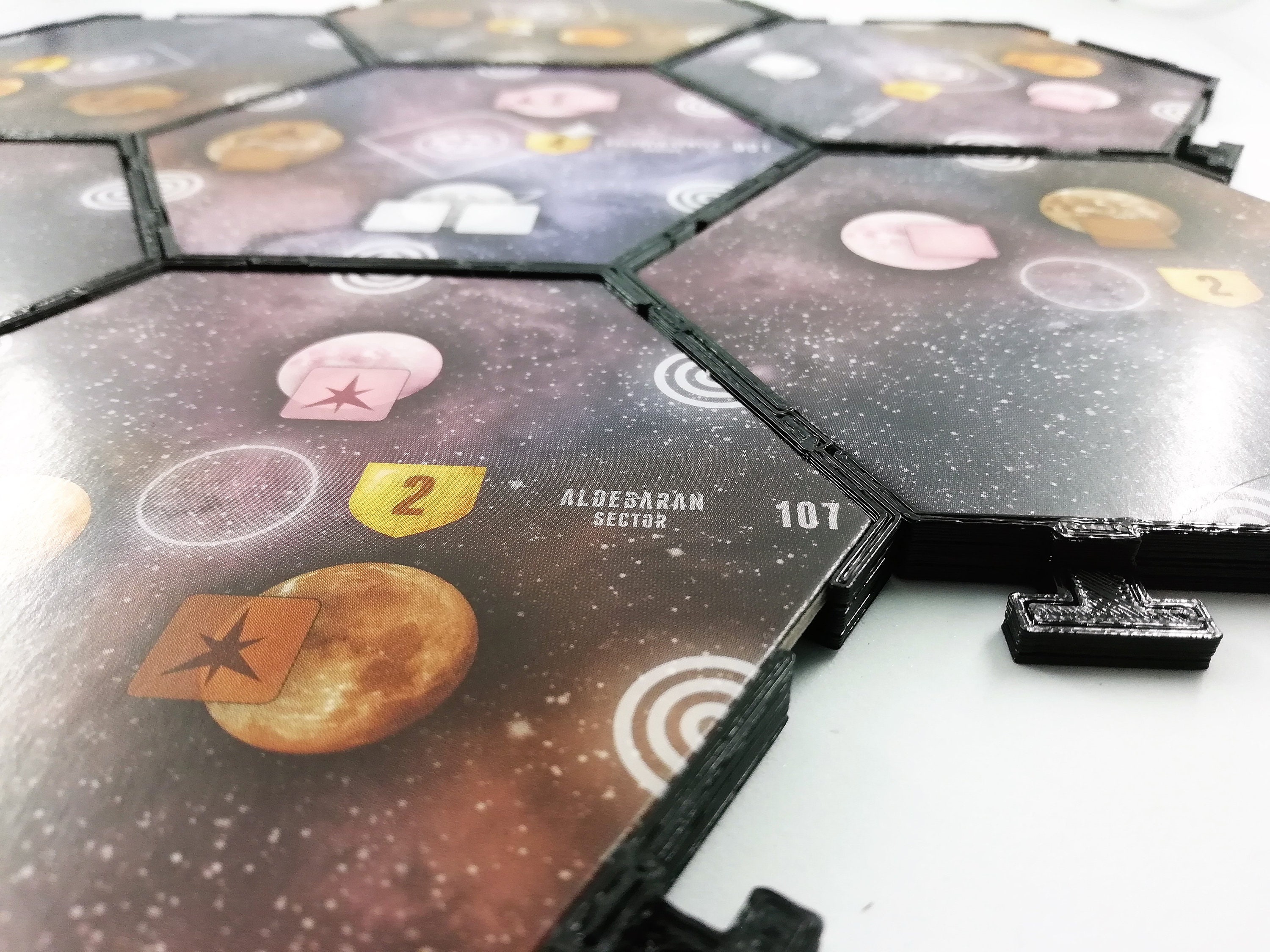 30 Hex Tiles for Eclipse Boardgame Etsy