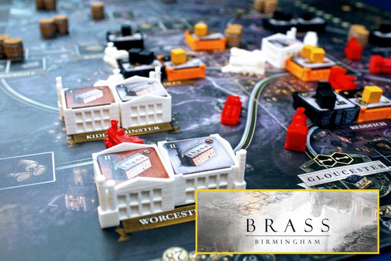 41 3D Buildings for Brass Birmingham Board Game -  Canada