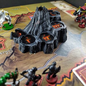 Mount Doom War of the ring Boardgame Lord of the rings Tolkien Boardgames acessories image 4