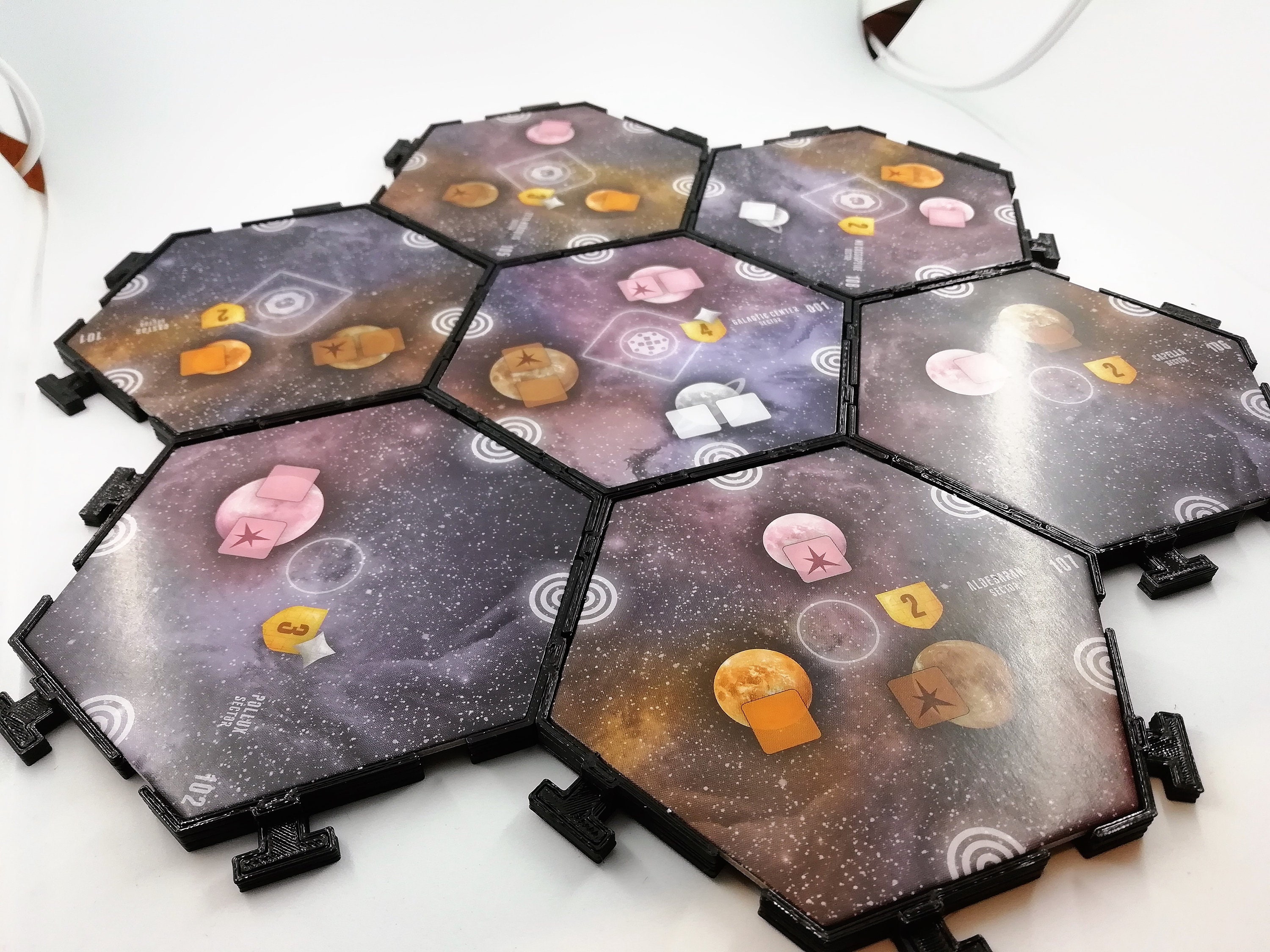 30 Hex Tiles for Eclipse Boardgame - Etsy