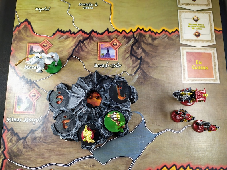 Mount Doom War of the ring Boardgame Lord of the rings Tolkien Boardgames acessories image 7