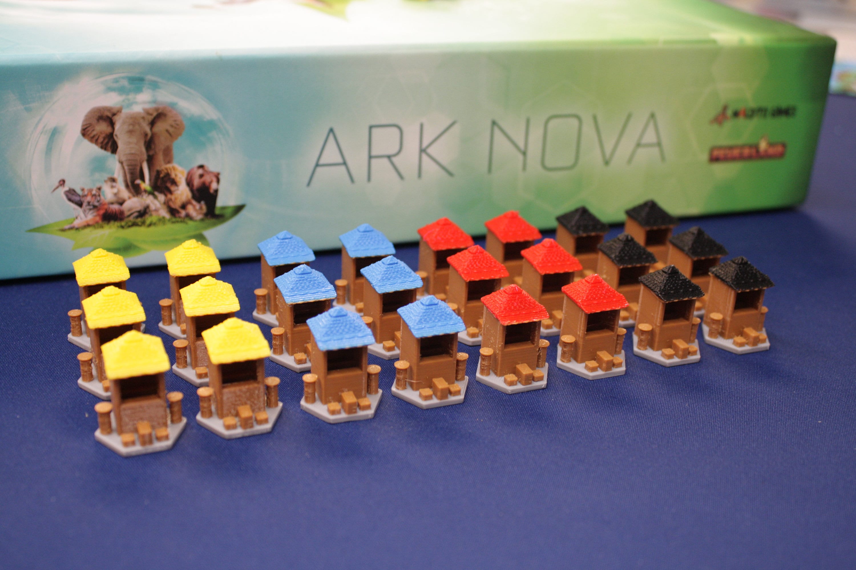 Ark Nova Board Game 36 Upgraded Multi Color Components Etsy Canada