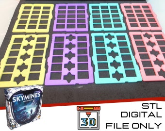 Skymines Board Game 3D Overlays - STL Files download