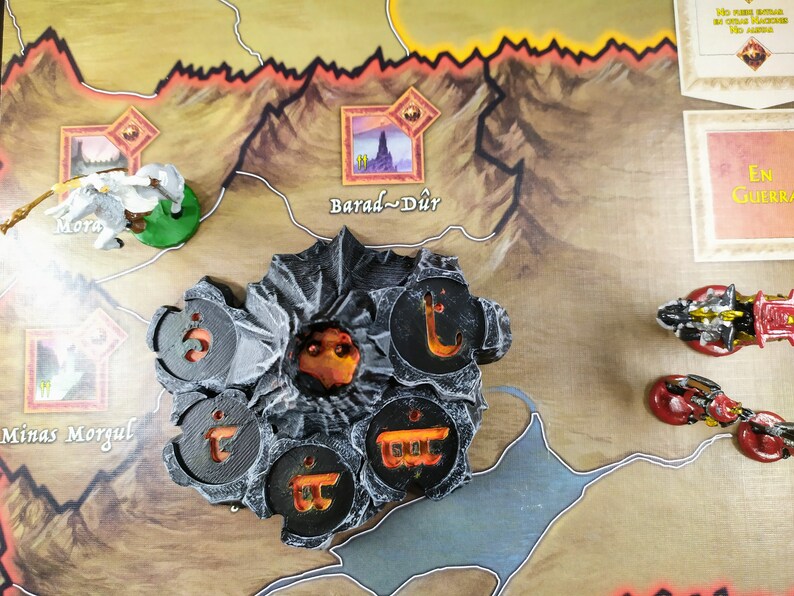 Mount Doom War of the ring Boardgame Lord of the rings Tolkien Boardgames acessories image 5