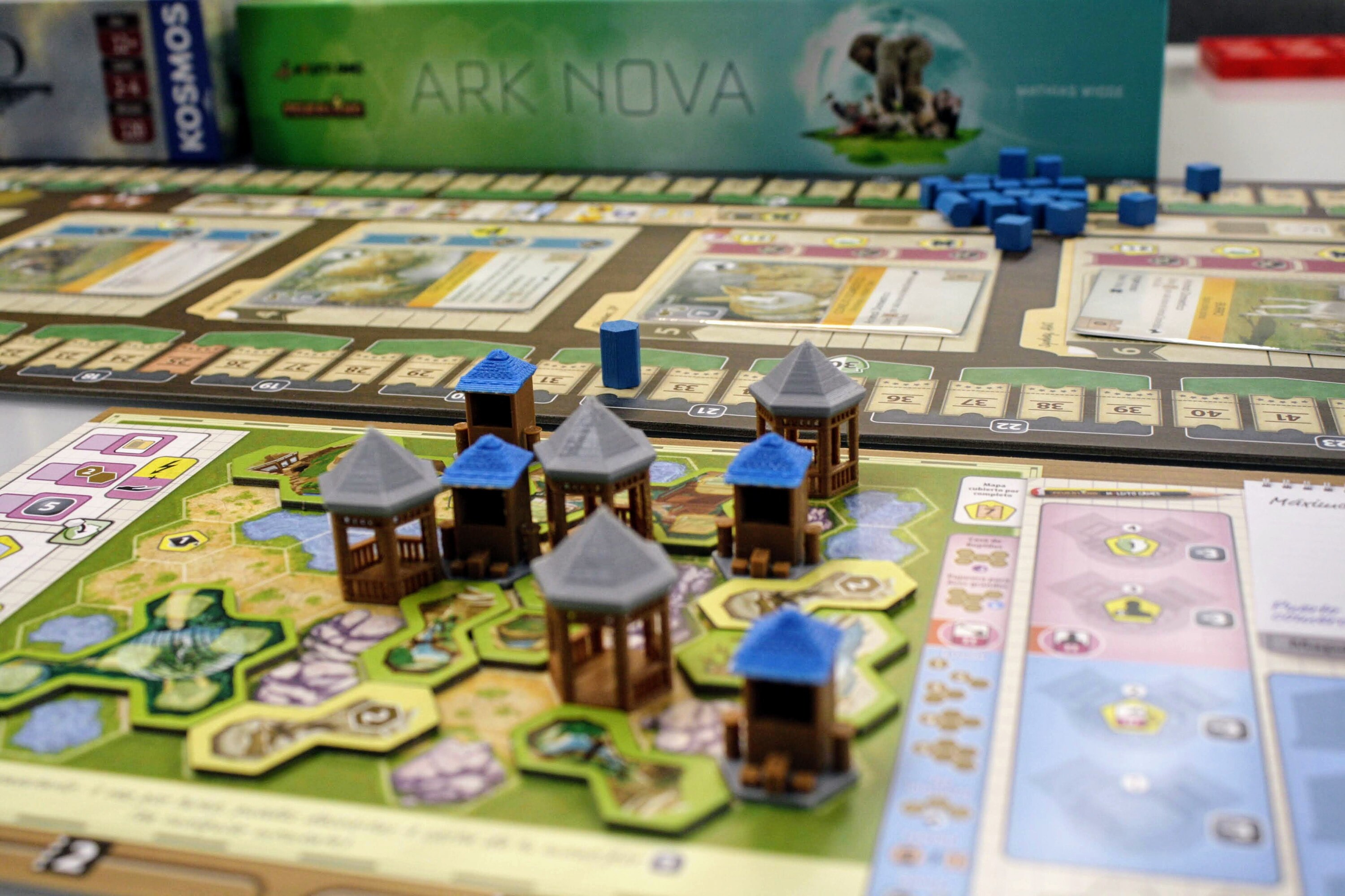 Ark Nova Board Game 36 Upgraded Multi Color Components Etsy Canada