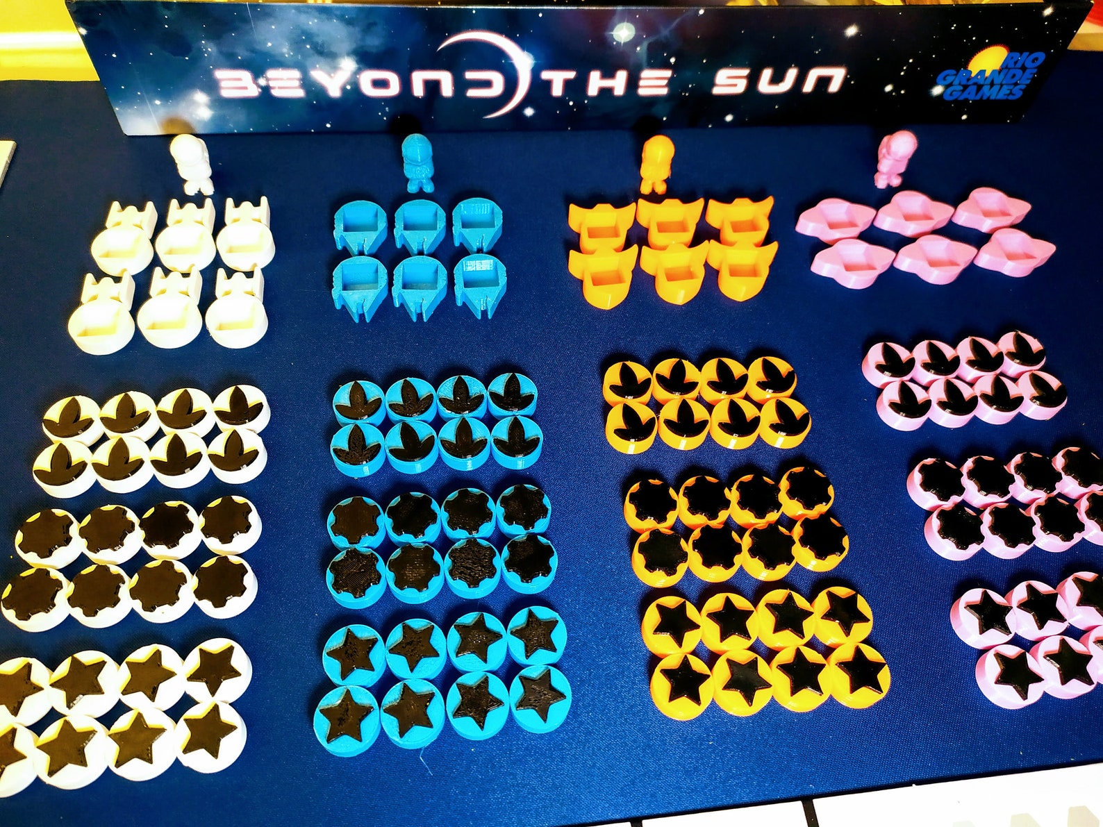 Beyond the Sun 3D Tokens Upgrade Kit 196 Board Game Tokens Etsy