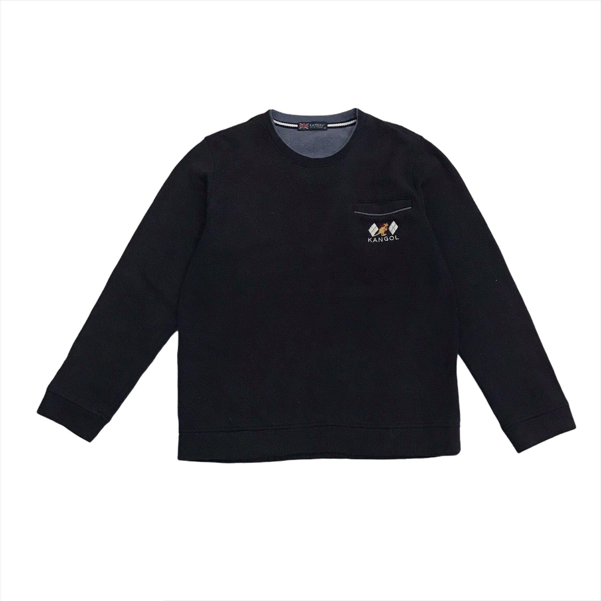 Kangol Pocket Crewneck Pullover Jumper Sweatshirt Streetwear | Etsy