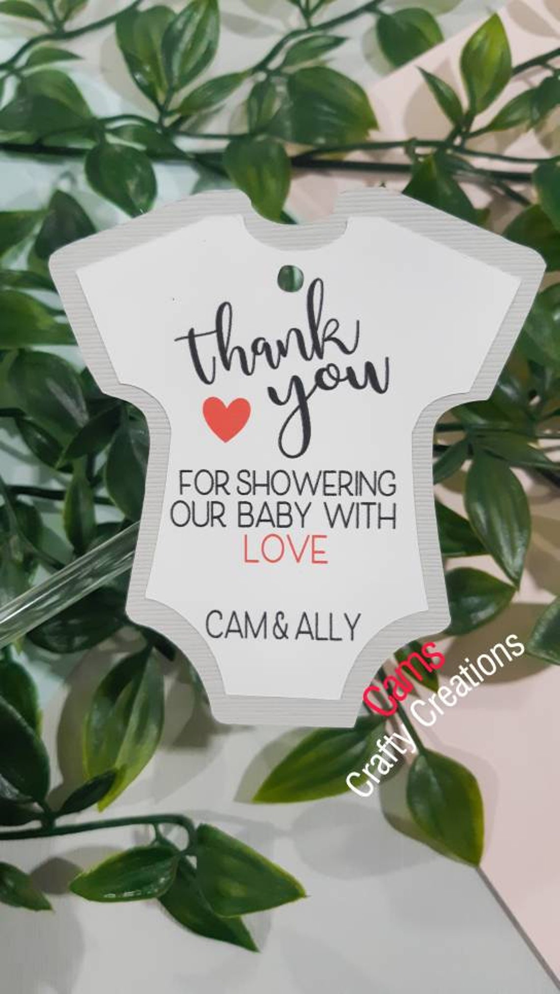 Baby Shower Favor Tag Etsy Canada